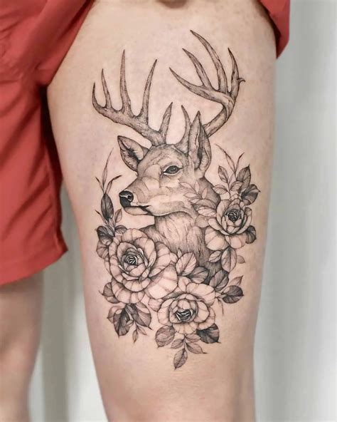 exquisite deer tattoo ideas  men women