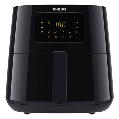 buy philips   essential xl airfryer  rapid air technology plastic black hd