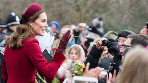 meghan and kate are side by side at royals traditional christmas day