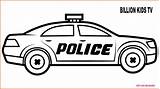 Cop Policia Carros Billion Clipartmag Coches トカー 塗り絵 sketch template