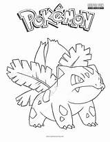 Ivysaur sketch template