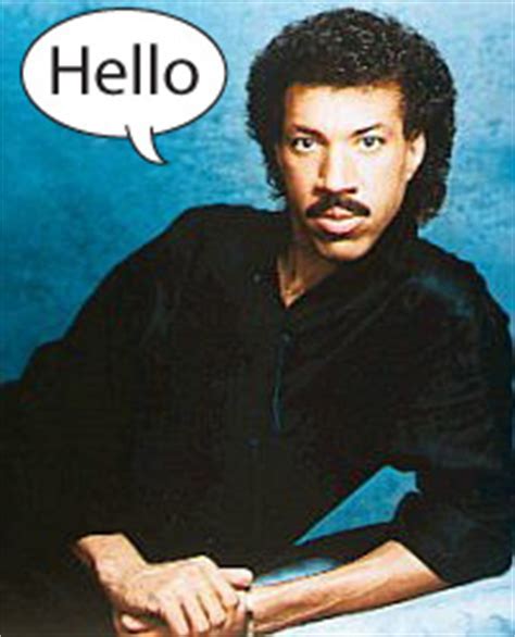 Lionel Richie Hello Memes