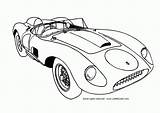 Coloring Pages Porsche Comments Race sketch template