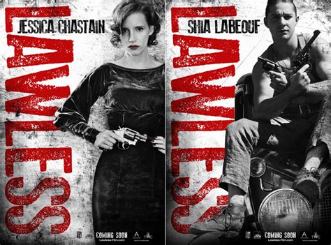‘lawless’ Character Posters Feature A Sexy And Eventually Naked Jessica