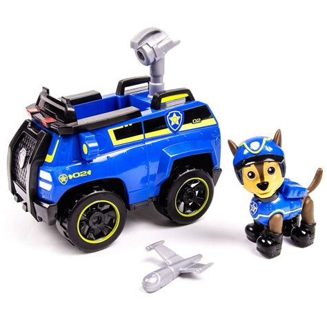 paw patrol chases spy cruiser toy vehicle  action figure walmart
