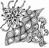 Funbee Zentangle Muster Findet sketch template