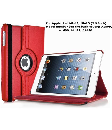 apple ipad mini flip cover  tgk red cases covers    prices snapdeal india