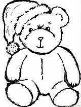 Urso Natalino Preschoolcrafts sketch template