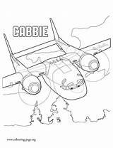 Coloring Planes Pages Rescue Fire Getcolorings sketch template