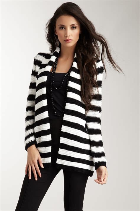black white striped sweater business casual outfits stripe outfits