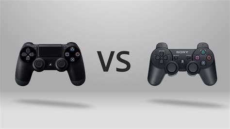 ps4 vs ps3 controller youtube