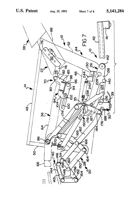 lane recliner mechanism schematic