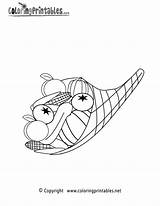 Thanksgiving Basket Coloring Pages Holiday Printable Coloringprintables Printables Holidays Thank Please sketch template