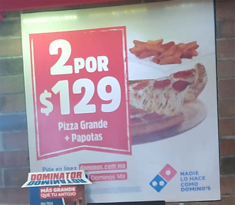 ofertas en dominos pizza promociones  descuentos noviembre  promodescuentoscom