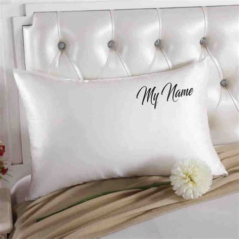 custom embroidered silk pillowcase buy  save