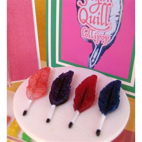 Honeydukes Sugar Quill Lollipops Set From Harry Potter In Dollhouse
