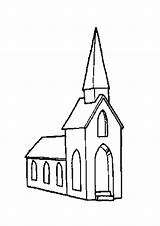 Igreja Colorir Desenhos Igrejas Evangelica Almir Suzana Coloringcity sketch template