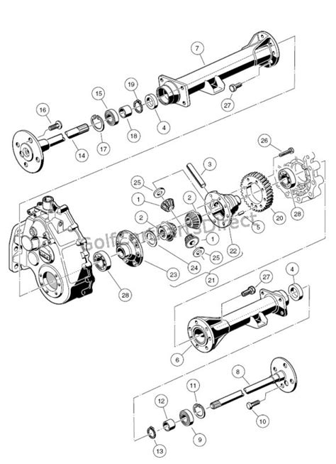 ezgo rxv electric motor diagram