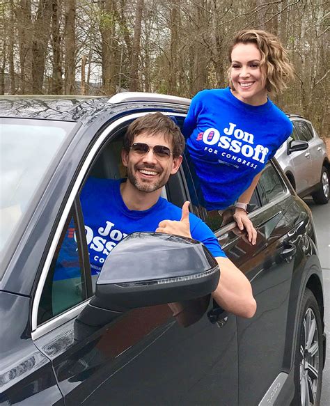 Alyssa Milano And Christopher Gorham Are Driving Voters To The Polls