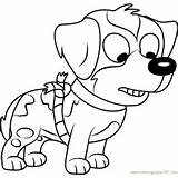 Pound Puppies Coloring Sweetie Pages Coloringpages101 sketch template