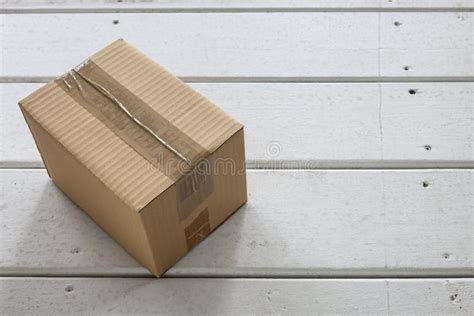 delivery box stock image image   wood cardboard