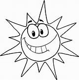 Sun Kids Coloring Pages Getdrawings sketch template