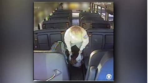 bone chilling video bus driver accused of abusing girl who has