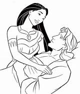 Pocahontas Rolfe Rats Walt Kimy Przeczytaj Princesses Colorironline Divyajanani Davemelillo Onlinecoloringpages sketch template
