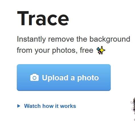 automatic photo background remover trace  sticker mule