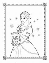 Coloring Pages Barbie Princess Printable Princesses Genevieve Girls Island Sheets Dancing Twyla Dreamhouse Life Template Print Fanpop African Colouring American sketch template