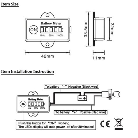 volt battery meter wiring diagram  guide  making connections moo wiring