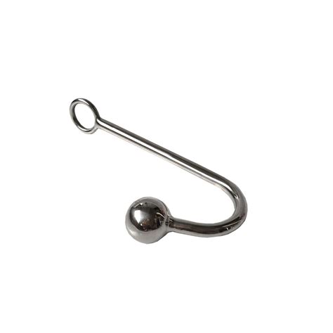 Stainless Steel Anal Butt Plug Hook Metal Anus Dildo Sex Anal Toys For
