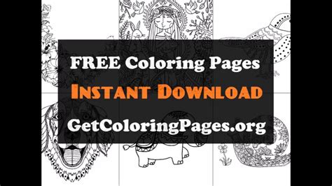 coloring pages  adults  youtube