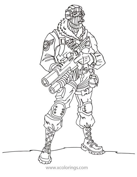 fortnite battle royale coloring page   superhero coloring pages