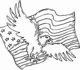Coloring Pages Eagle American Symbols Native Flag Revolution Drawing Printable July Patriotic Patriots 4th Color Patriot Kids Kachina Easy Indian sketch template