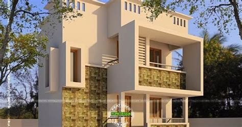 small contemporary home design kerala home design  floor plans  houses