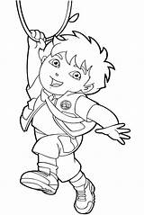 Diego Coloring Pages Getcolorings sketch template