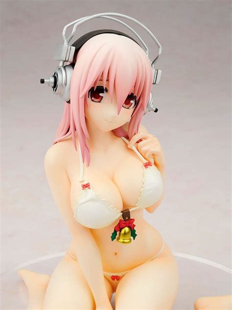 japanese anime action figures cartoon naked figures pvc cute figures sex super sonico the