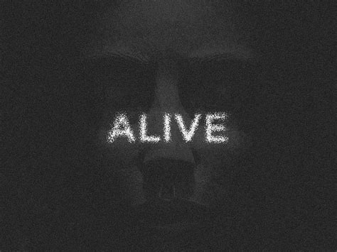 alive album cover  behance