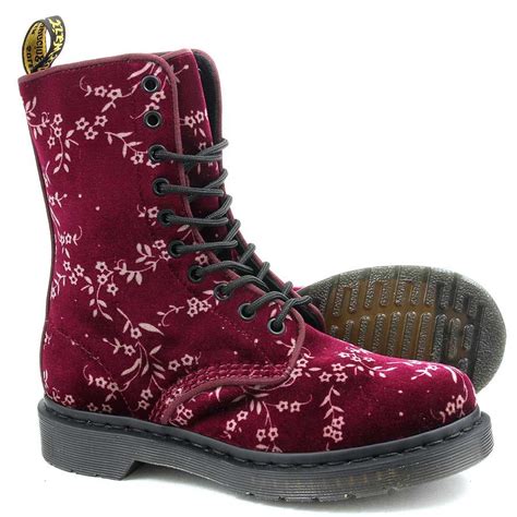 dr martens avery velvet blossom boots dm boots combat boots shoe boots shoe bag shoe closet