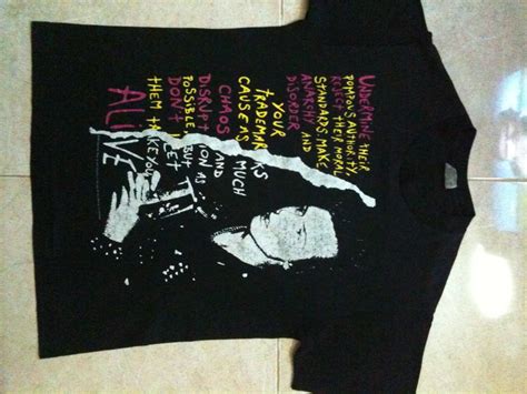 siti and sedationaries bundle vtg sid vicious sex pistols 1988 t shirt sold