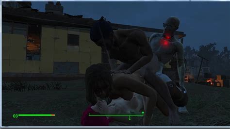 Fallout 4 Sex Mod СЕКС В ЧЕТВЕРОМ Порно игра игры для взрослых