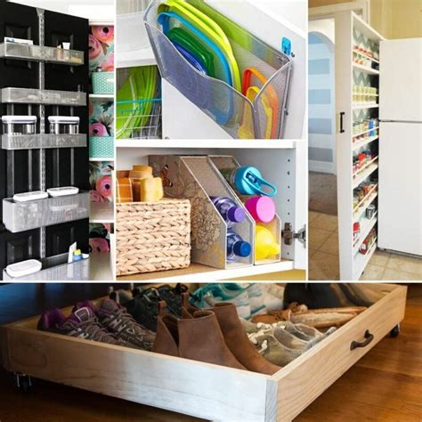 clever diy storage  small spaces