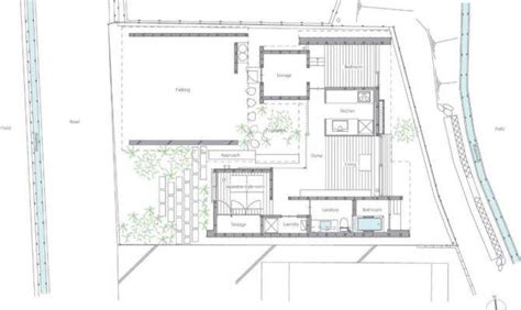 modern version traditional japanese courtyard house  jhmrad