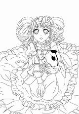 Butler Lizzy Coloring Pages Deviantart Anime Drawings Manga Popular Color sketch template