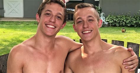 inspired  twin gay college swimmer finds motivation