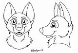 Fursuit Template Drawing Head Base Sheet Reference Furry Wolf Drawings Blank Deviantart Coloring Dragon Ref Canine Sketch Husky Oc Angel sketch template
