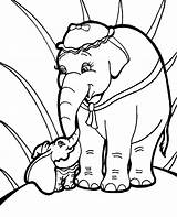 Coloring Pages Animals Small Big Elephant Topcoloringpages Elephants Print sketch template