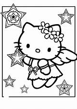 Kitty Hello Coloring Pages Printable Baby Color Kity Colouring Drawing Sheets Print Cat Library Clipart Azcoloring Mermaid Online Kids Popular sketch template