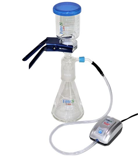 filtr ml lab filtration kit pump glass filter electrical outlets pumps
